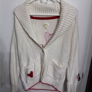 MAEVE | Valentine’s Day Heart Cardigan | size S